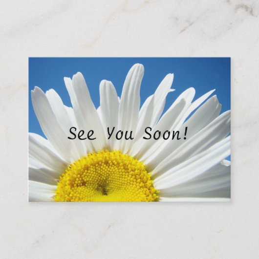 Tot straks. Herinneringskaarten Service Appkaarten Afsprakenkaartje (Voorkant)