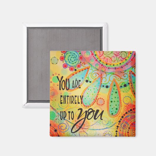 Tot U inspirerend Magneet (Voorkant / Achterkant)