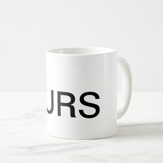 Tot uw koffie-mok. koffiemok (Voorkant rechts)