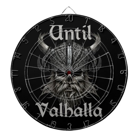 Tot Valhalla Dartbord (Voorkant)