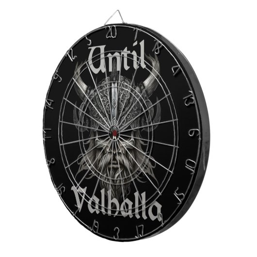 Tot Valhalla Dartbord (Voorkant Rechts)