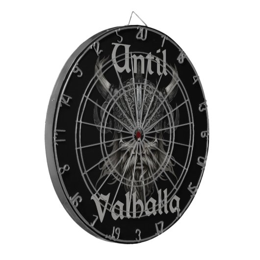 Tot Valhalla Dartbord (Voorkant Links)