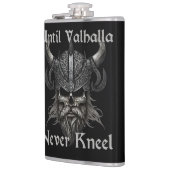 Tot Valhalla nooit knielt Heupfles (Links)