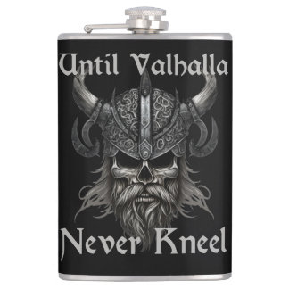 Tot Valhalla nooit knielt Heupfles