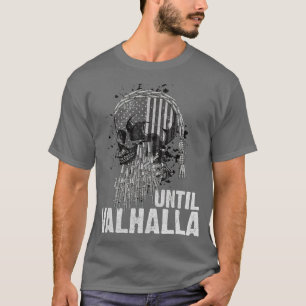 Tot Valhalla Viking US Flag ShirtTil Val T-shirt