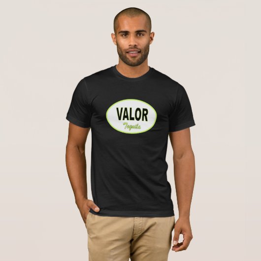 Tot Valór Tequila. T-shirt (Voorkant volledig)
