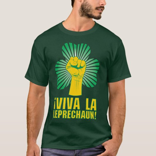 Tot Viva La Leprechaun! T-shirt (Voorkant)