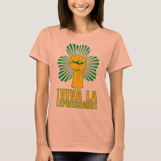 Tot Viva La Leprechaun! T-shirt (Voorkant)