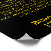 Tot We Elkaar Weer Ontmoeten Elegant Grafgedicht m Poster (Hoek)