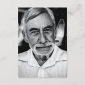 Tot we elkaar weer ontmoeten Modern Bold Photo Mem Informatiekaartje (Achterkant)