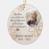 Tot we elkaar weer ontmoeten Photo Ornament (Links)