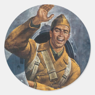 Tot we elkaar weer ontmoeten ronde sticker