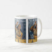 Tot we elkaar weer ontmoeten War Poster Koffiemok (Voorkant rechts)