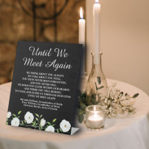 Tot we elkaar weer ontmoeten White Floral Wedding 