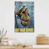 Tot we elkaar weer ontmoeten — WW2 Poster (Keuken)
