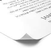 Tot We Elkaar Weer Zien Gedicht Viering Van Het Le Poster (Hoek)