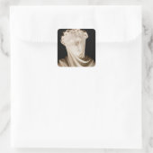 Tot we gezichten hebben vierkante sticker (Tas)