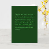 Tot wij… opnieuw wenskaart ontmoeten kaart (Gele Bloem)