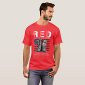 Tot ze thuiskomen met mijn soldaat Red Vrijdag Mil T-shirt (Voorkant volledig)