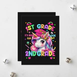 Tot ziens 1e klas 2e klas hier kom ik feestdagenkaart