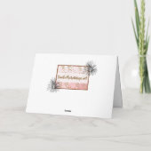 Tot ziens 2020, Hallo 2021 Mondmasker Nieuwjaar Feestdagen Kaart (Achterkant)