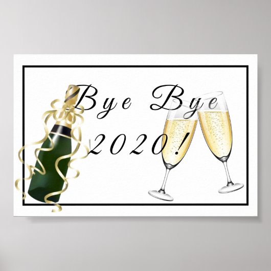 Tot ziens 2020 Poster (Voorkant)