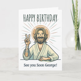 "Tot ziens" 55 Grappige verjaardagskaart