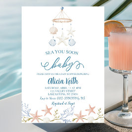 Tot ziens baby baby shower uitnodiging