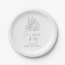 Tot ziens baby Kuststrand Baby Shower
