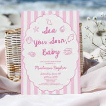 Tot Ziens, Baby Schelp Kust Baby Shower