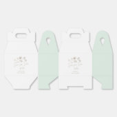 Tot ziens baby shower bedankdoosjes (Ongevouwen)
