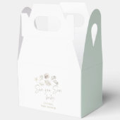 Tot ziens baby shower bedankdoosjes (Open)