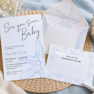 Tot Ziens Baby Shower Informatiekaartje