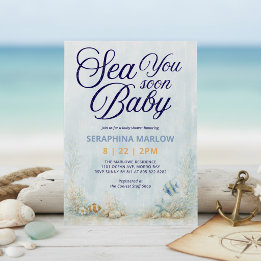 Tot Ziens Baby Shower Kaart