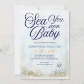 Tot Ziens Baby Shower Kaart (Voorkant)