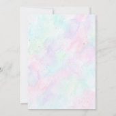 Tot Ziens Baby Shower Uitnodiging (Achterkant)