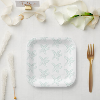 Tot Ziens Baby Shower Zeester Papieren Bordje