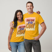 Tot ziens bij Con Comic thema motto T-shirt (Unisex)