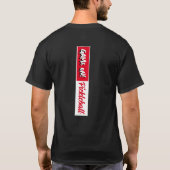 Tot ziens bij het net! t-shirt (Achterkant)