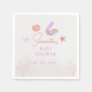 Tot ziens bij het paarse koraal soon servet