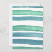 Tot ziens binnenkort Oceaan Blauwe Boot Jongen Bab Kaart (Achterkant)