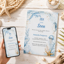 Tot ziens Blauwe Jongen Baby Shower