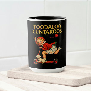 Tot ziens Cuntaroos Grappige Sarcastische Retro Hu Mok