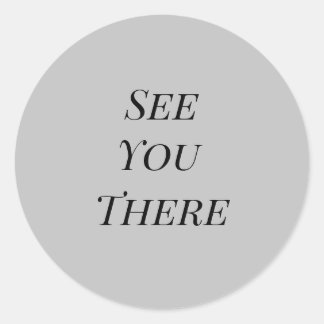 Tot Ziens Daar Envelop Sticker