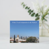 Tot ziens Día de Independencia de México! Briefkaart (Staand voorkant)