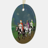 Tot ziens Día de Reyes! Keramisch Ornament (Links)