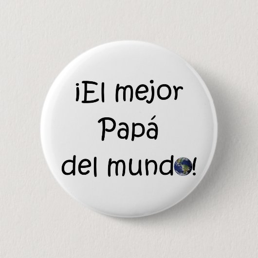 Tot ziens día del padre - eres el mejor! ronde button 5,7 cm (Voorkant)
