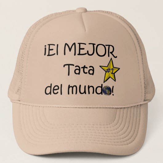 Tot ziens día del padre - para el mejor! trucker pet (Voorkant)
