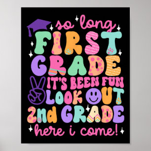 Tot ziens eindexamen eerste klas 2de klas hier kom poster