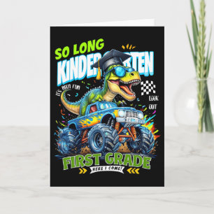 Tot ziens eindexamen kleuter dinosaurus 1e leerjaa kaart